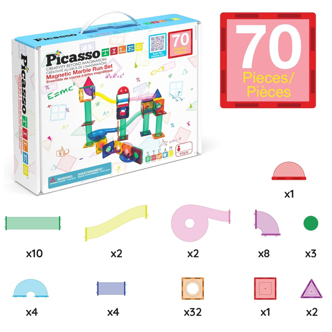 Picasso 70pc marble run Bloques magneticos