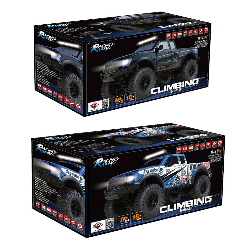 2.4GHz 1/10 4WD Rock Crawler Climbing Rally Pick UP
