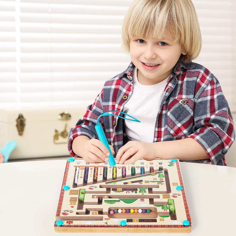 Juego laberinto magnetico