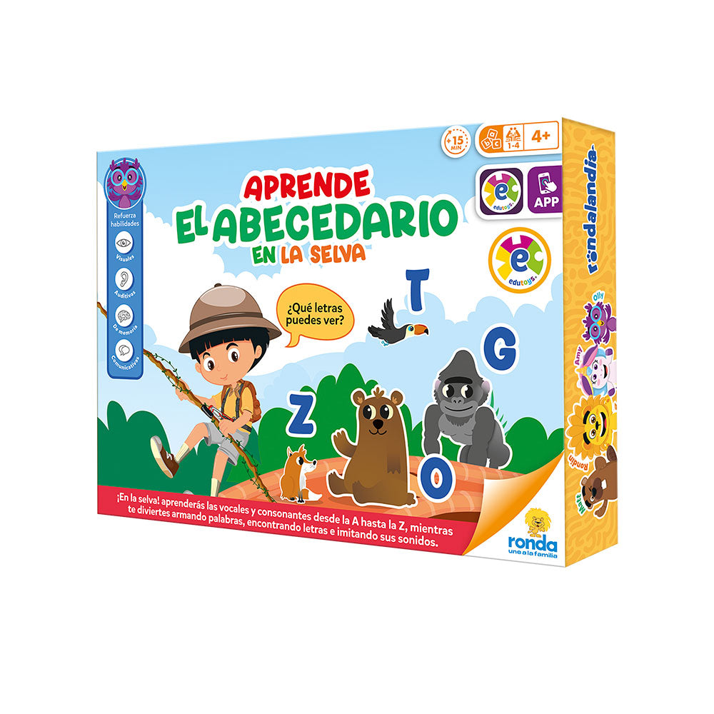 Aprende el Abecedario en la Selva