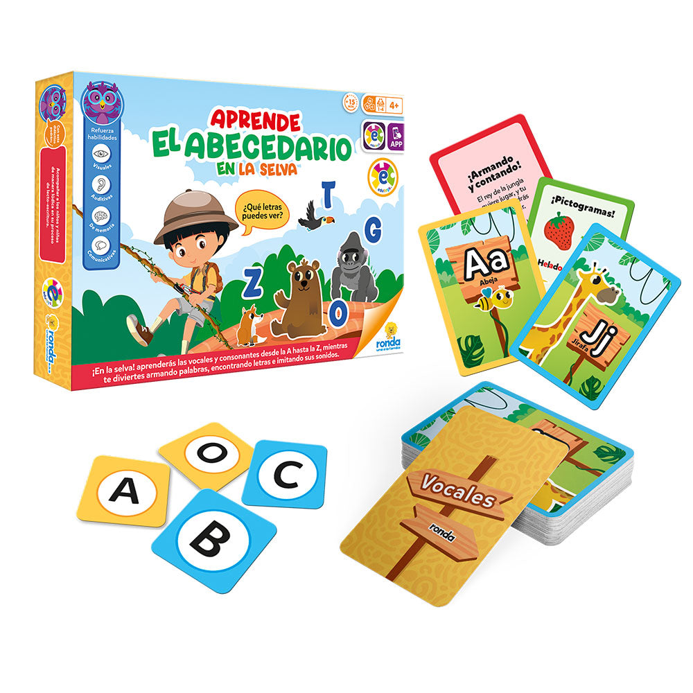 Aprende el Abecedario en la Selva