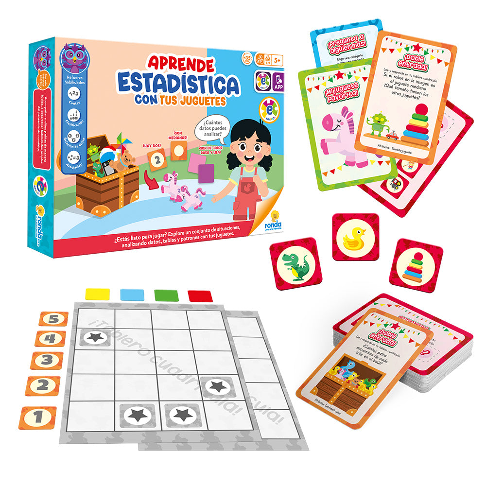 APRENDE ESTADÍSTICAS CON TUS JUGUETES
