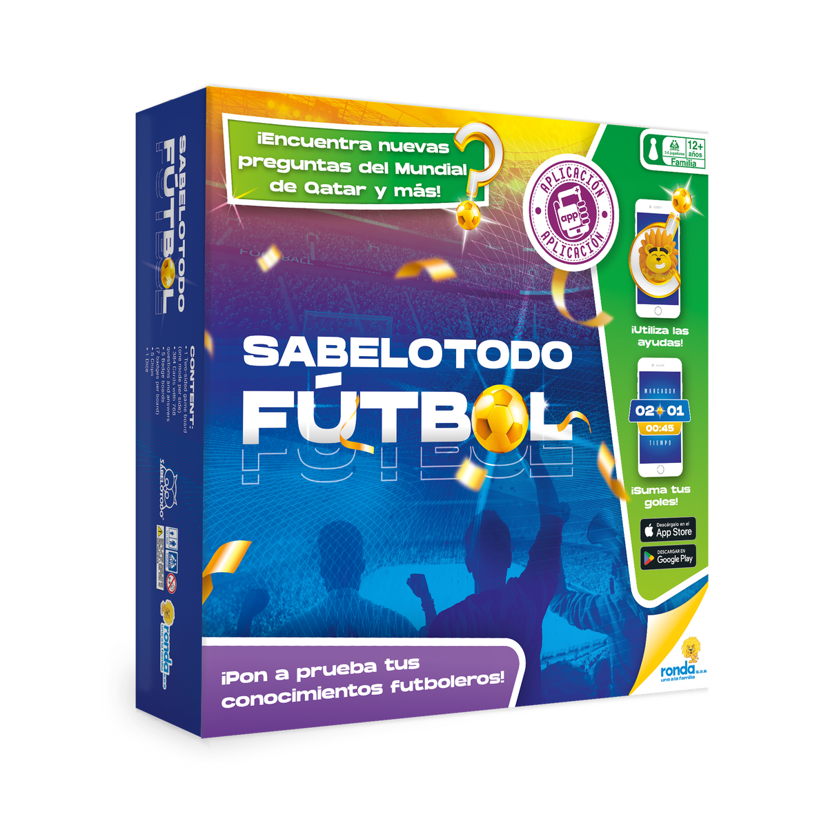 Juego de Mesa SABELOTODO FUTBOL