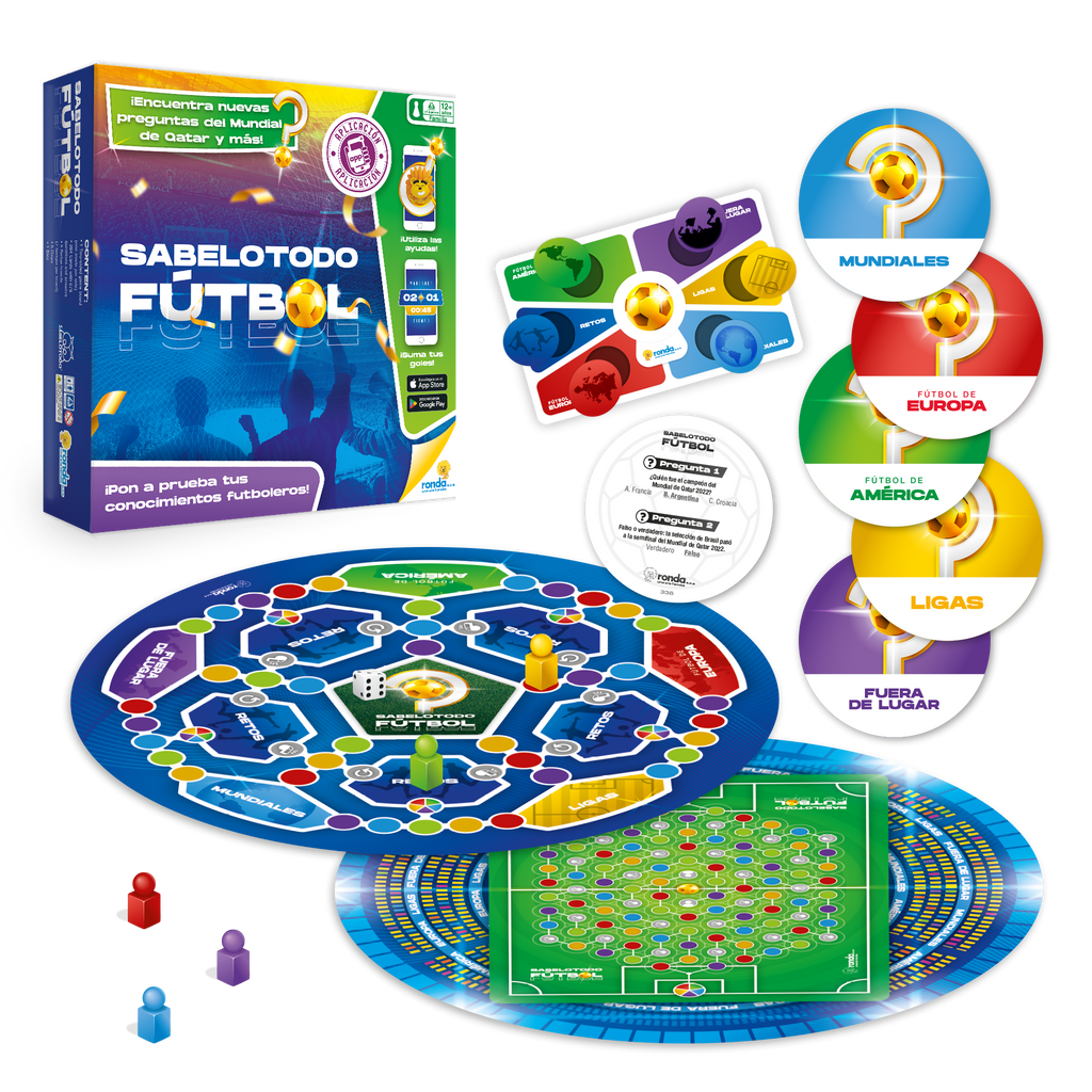 Juego de Mesa SABELOTODO FUTBOL