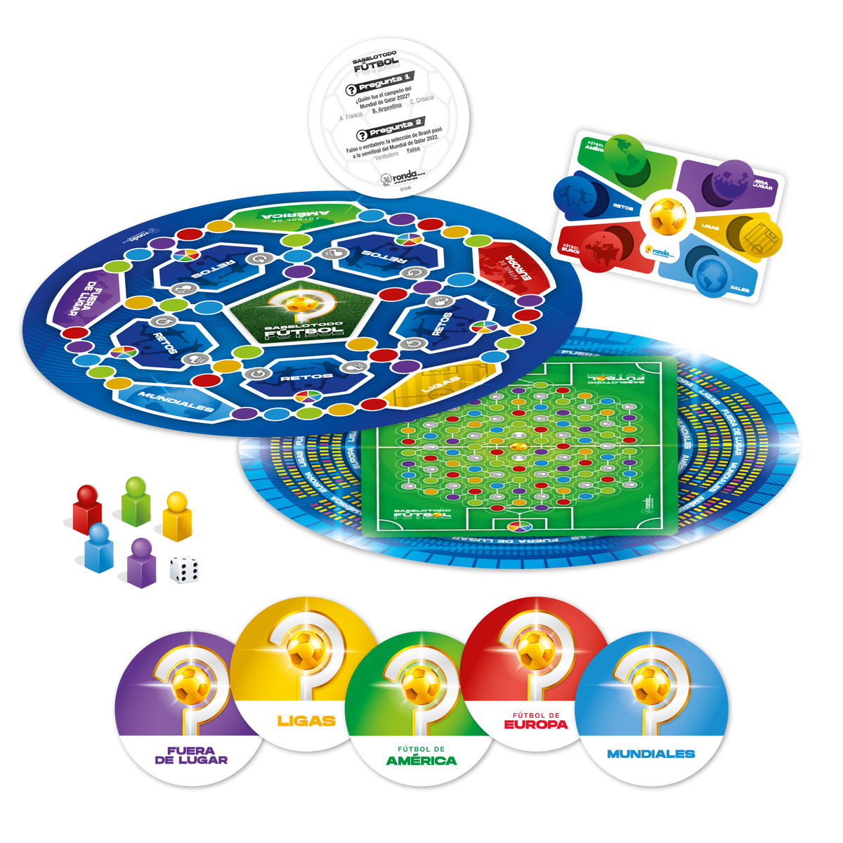 Juego de Mesa SABELOTODO FUTBOL
