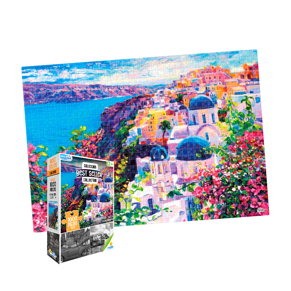 Rompecabezas 1000 PIEZAS - SANTORINI - GRECIA