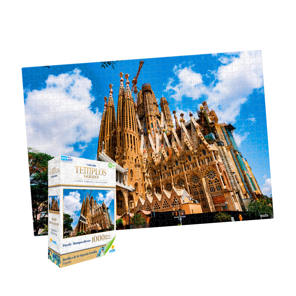 Rompecabezas 1000 PZAS TEMPLOS-SAGRADA FAMILIA