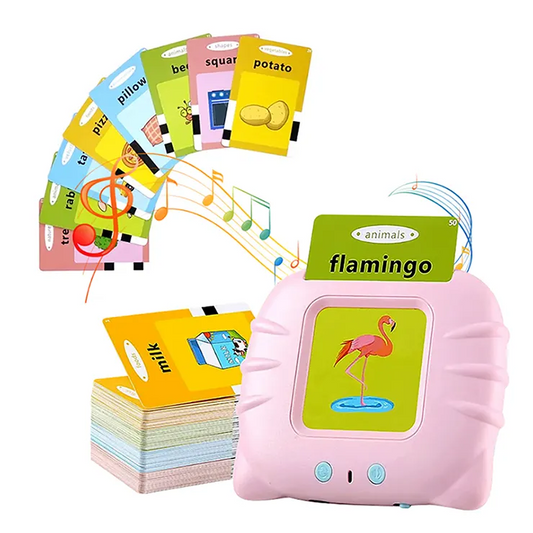 Flash card learning toys