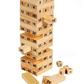 jenga madera con dados