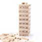 jenga madera con dados