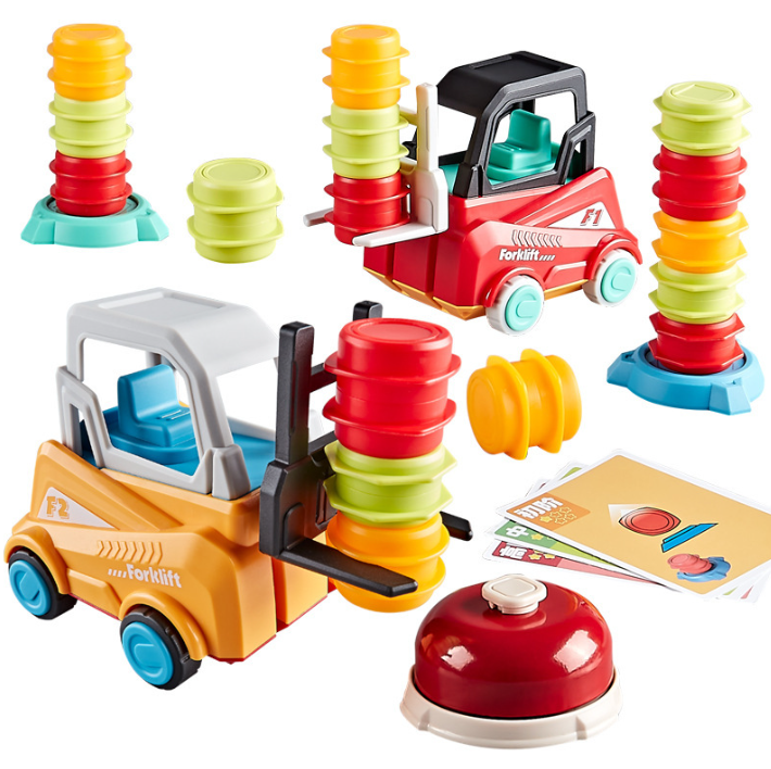 Juego de mesa montacargas