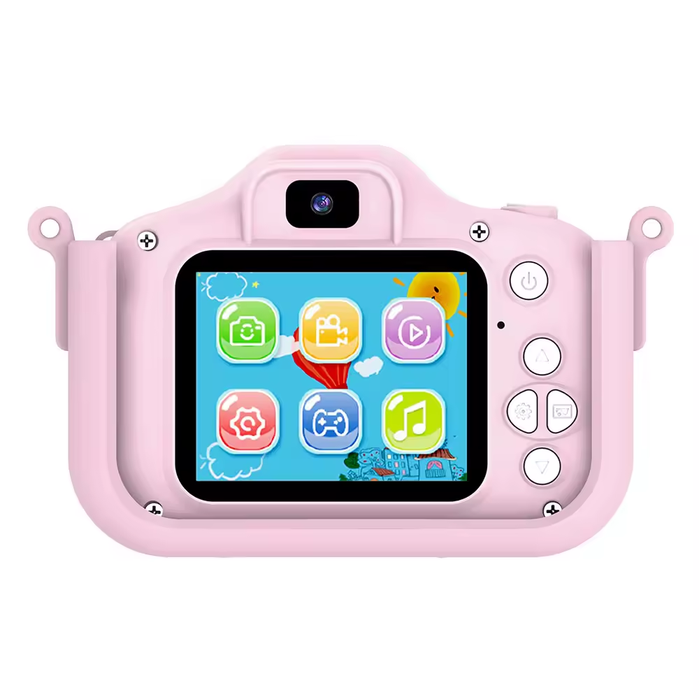 Cámara digital con protector de silicón
