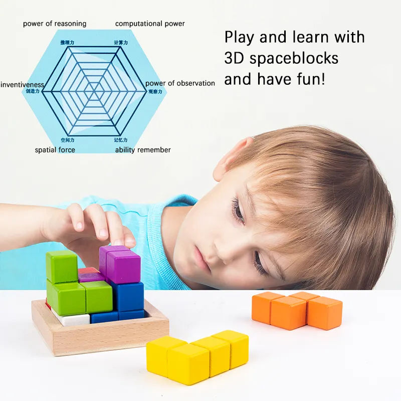 Juego de rompecabezas 3D