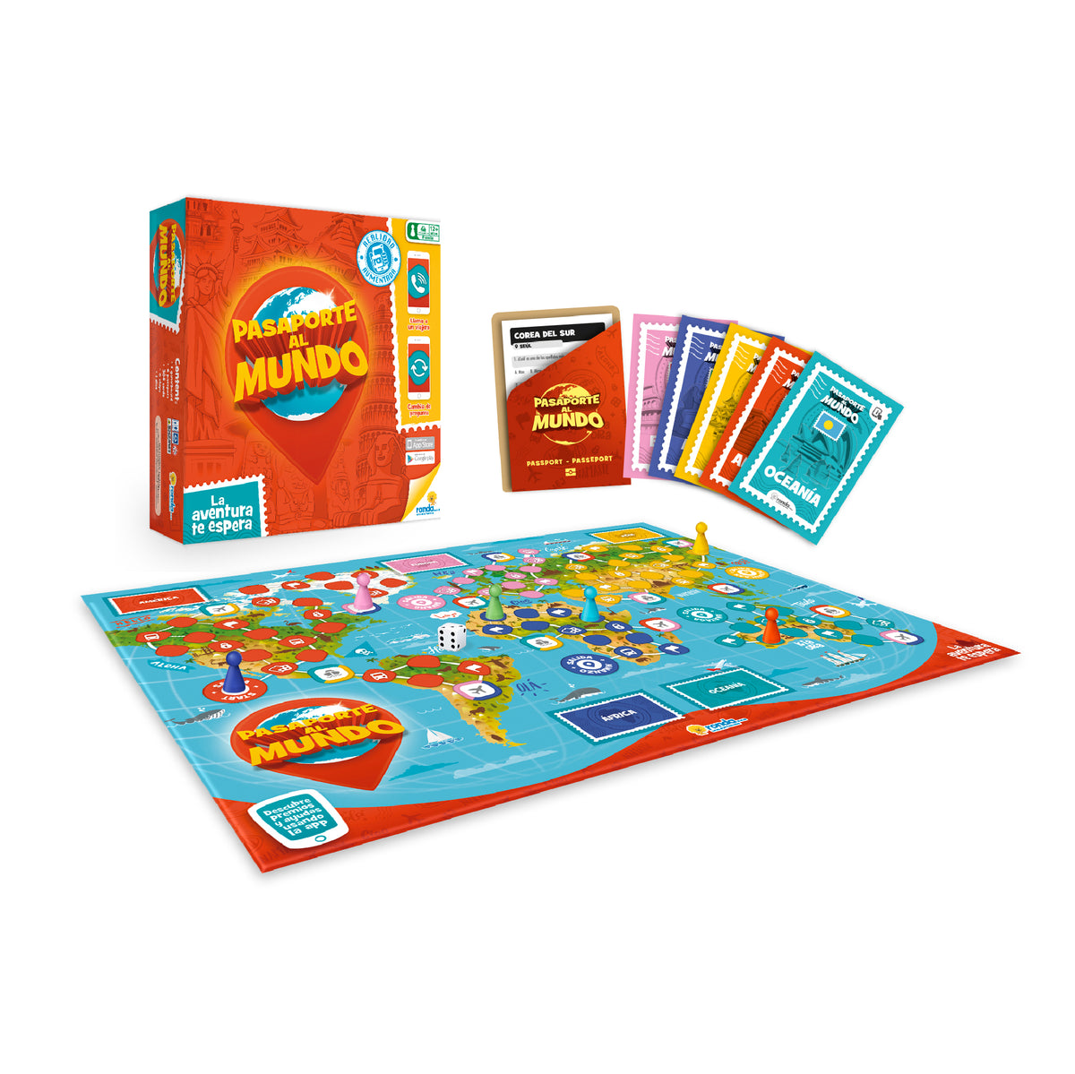 Juego de Mesa PASAPORTE AL MUNDO