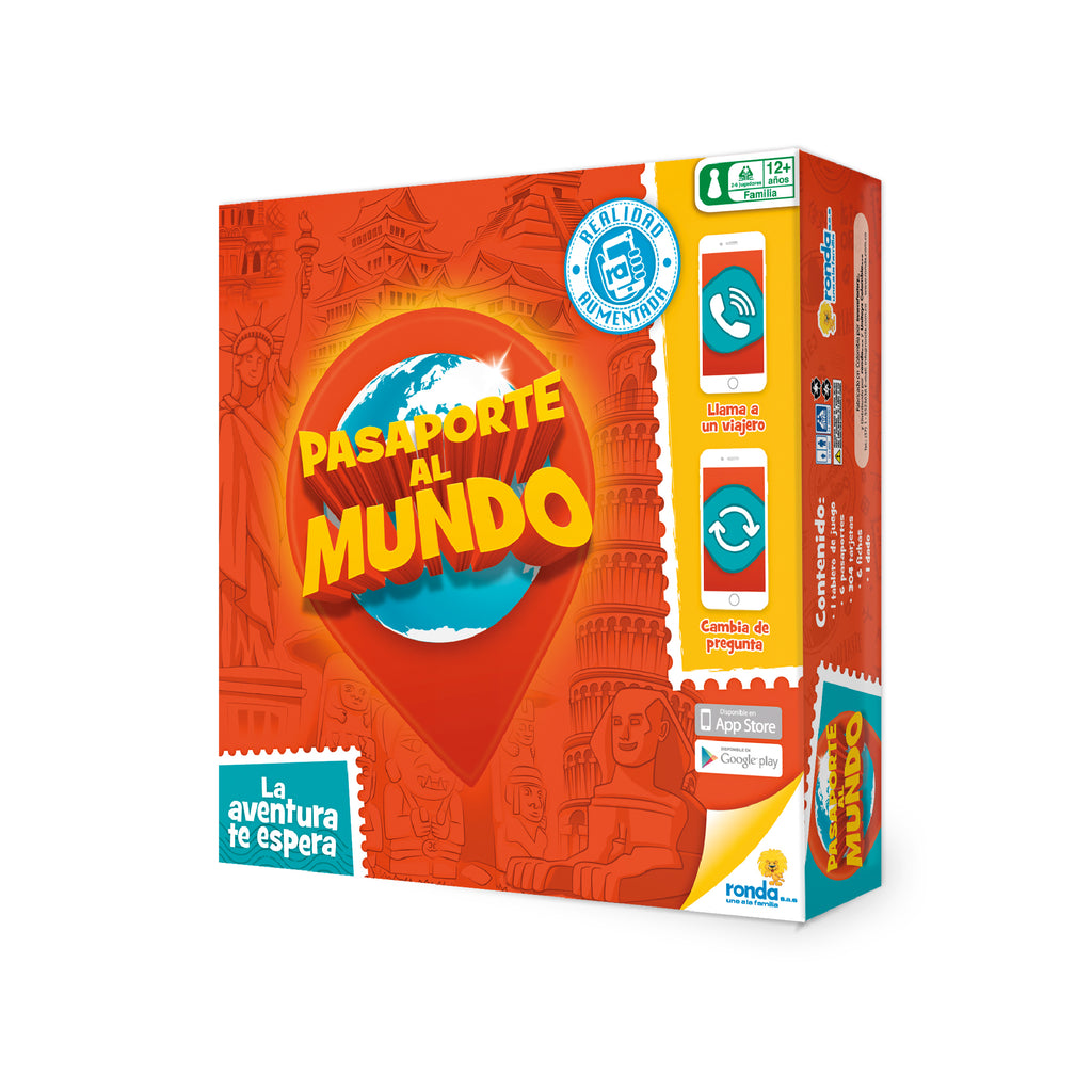 Juego de Mesa PASAPORTE AL MUNDO