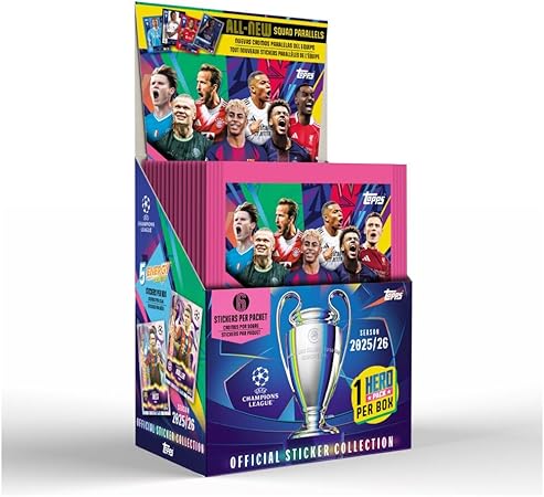 Champions League Album Tapa Blanda + 15 sobres