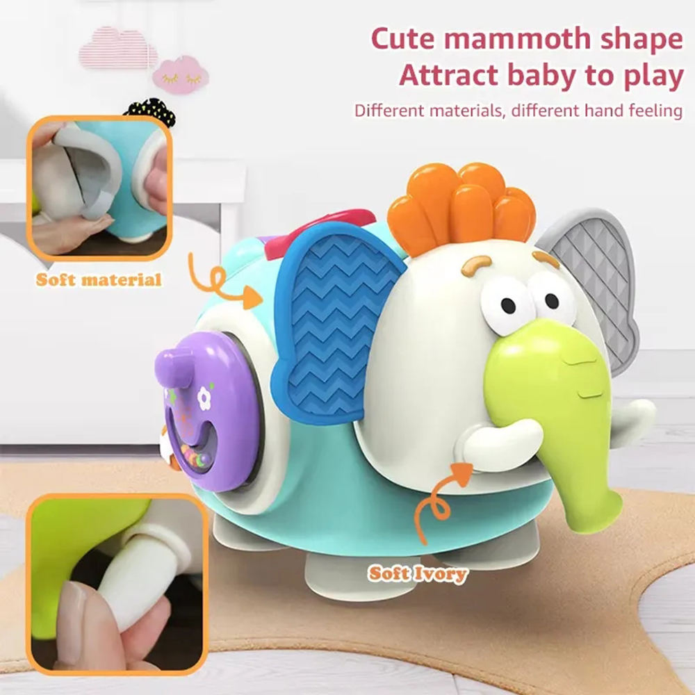 Juguete de elefante sensorial para bebe