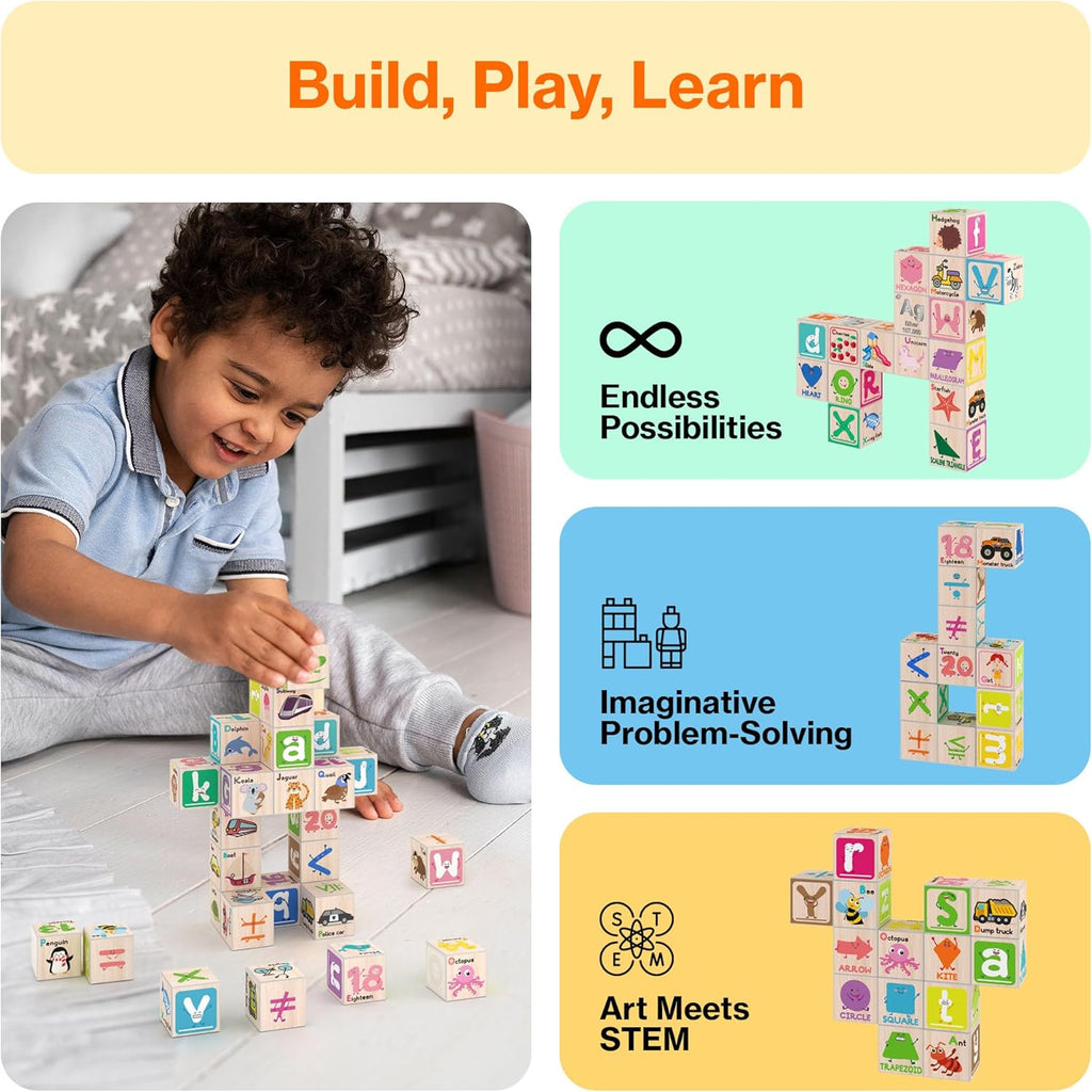 Picasso 36pc magnetic educational cube