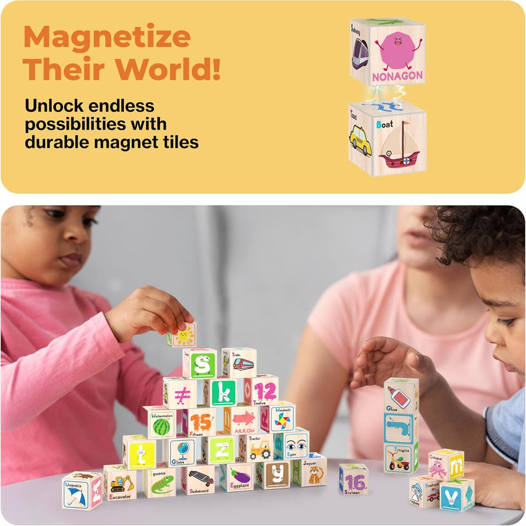 Picasso 36pc magnetic educational cube