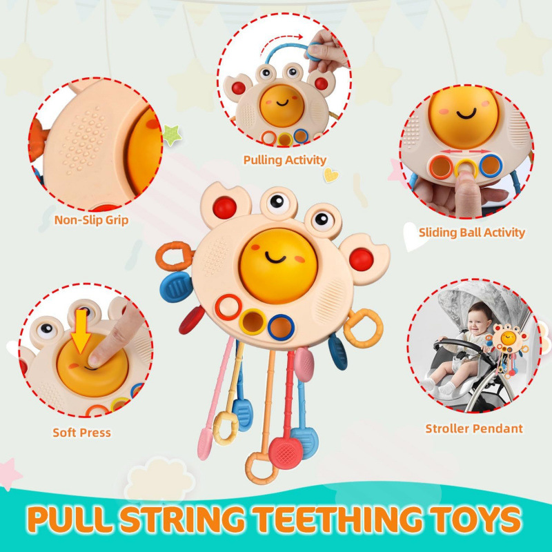 Juego para bebes 4 en 1 Montessori