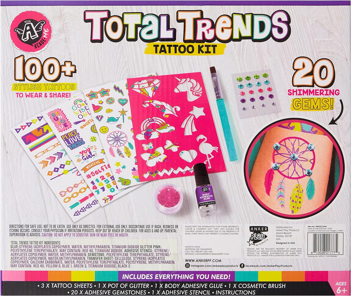 Total Trends Tattoo Kit