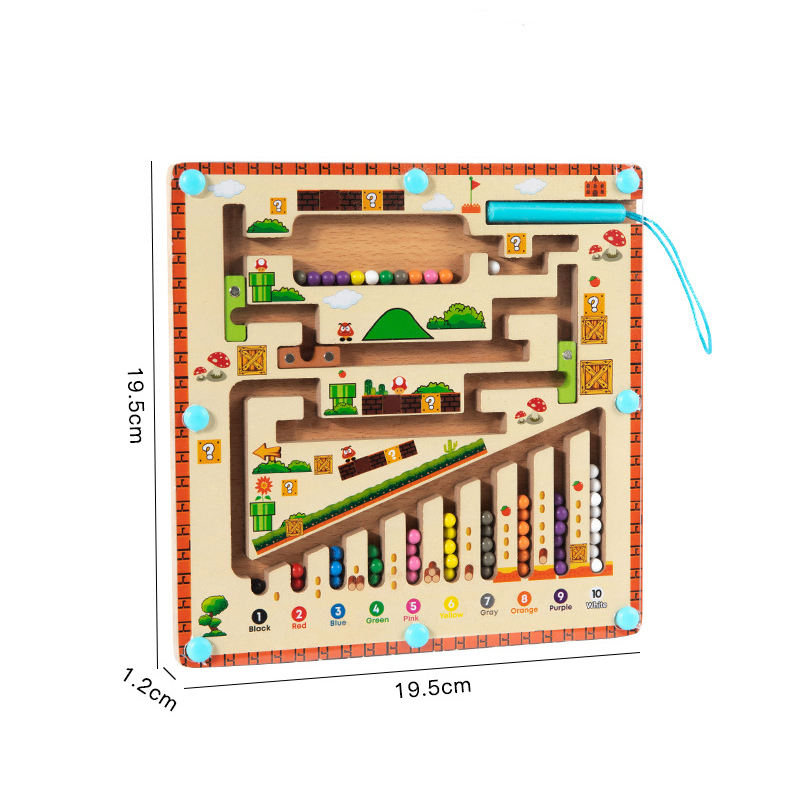 Juego laberinto magnetico