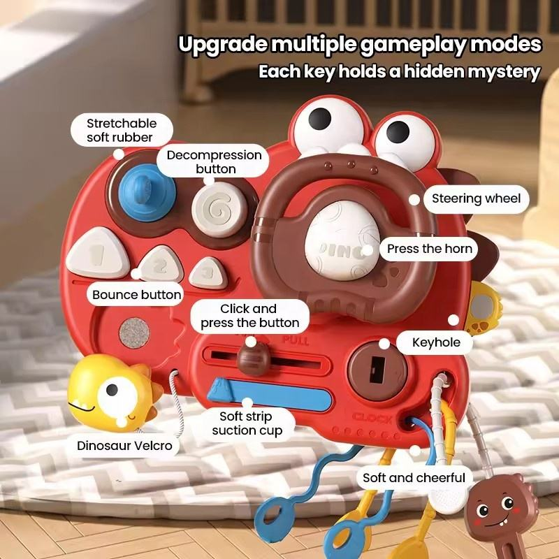 Tablero de actividades de Dinosaurio