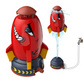 Rocket water toy