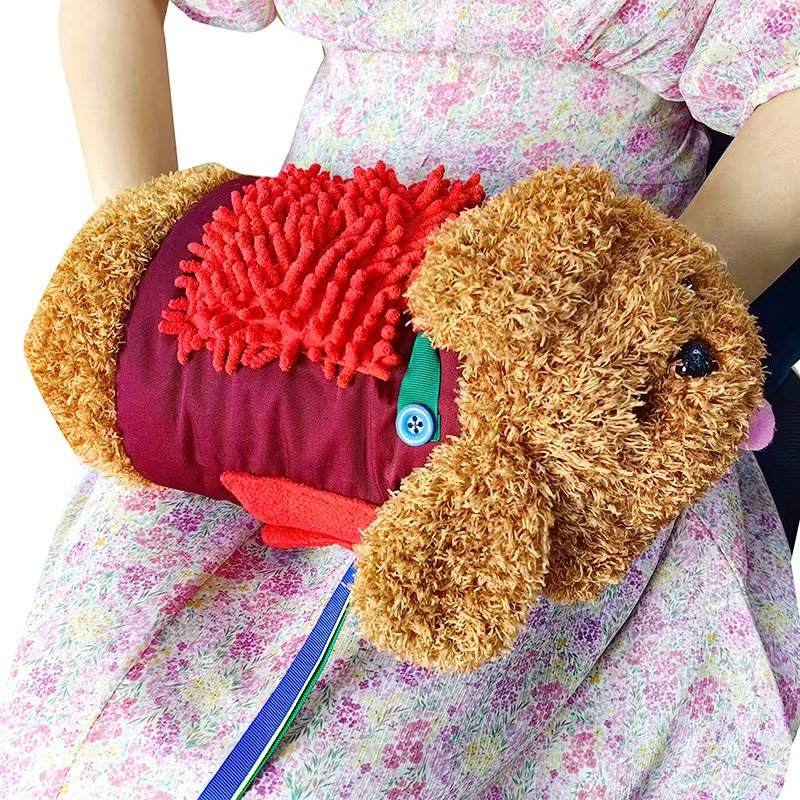 Perro de actividades sensoriales para adultos