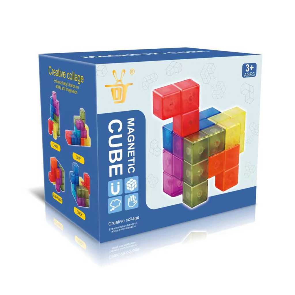 Cubos magneticos de construccion