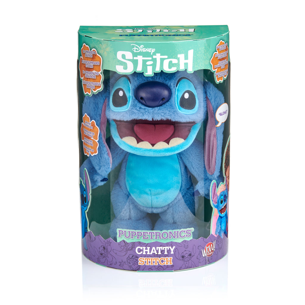 STITCH - 20CM REAL FX STITCH PUPPETRONIC