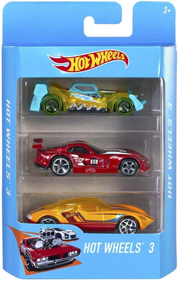 HOT WHEELS CARROS X 3 PCS SURTIDOS