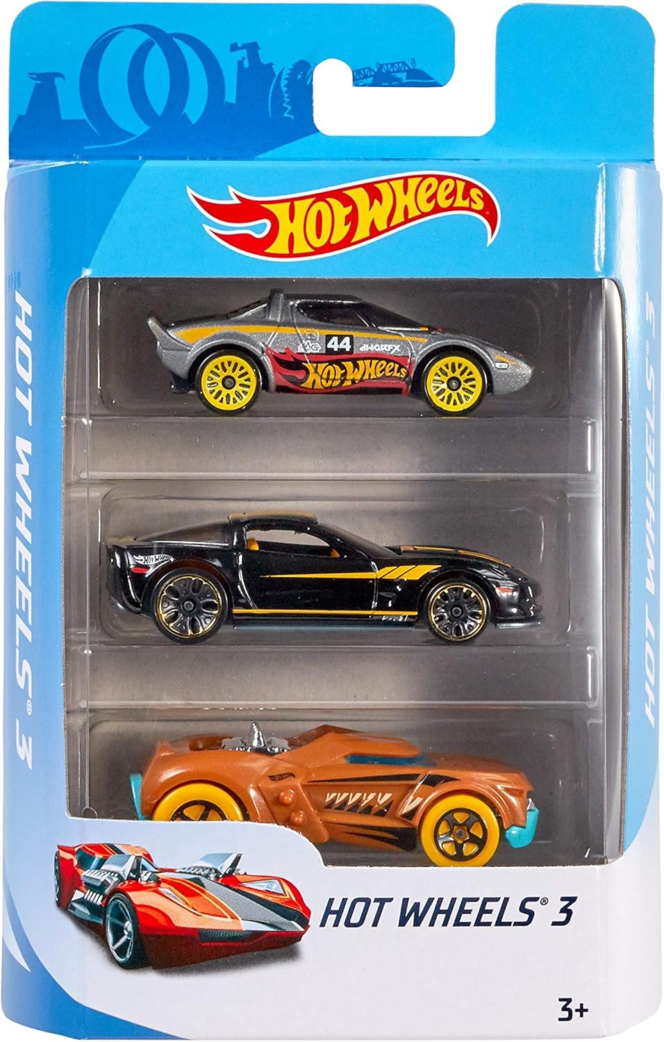 HOT WHEELS CARROS X 3 PCS SURTIDOS