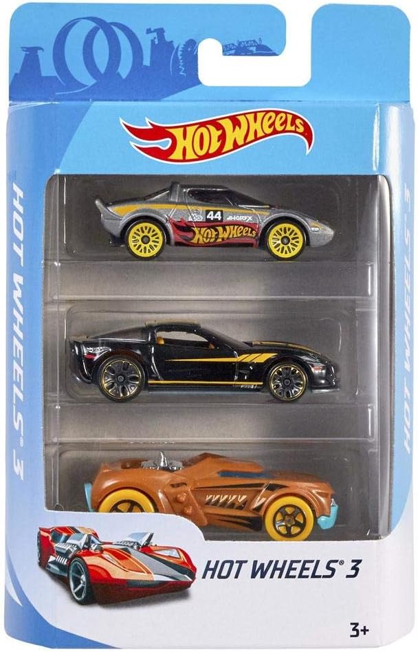 HOT WHEELS CARROS X 3 PCS SURTIDOS