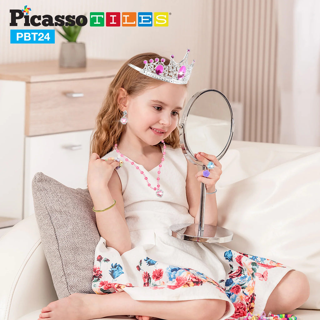 Picasso 24 piezas de princesa joyería y zapatos de princesa