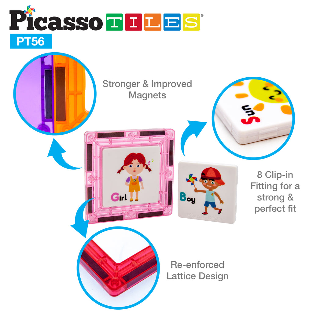 Picasso Set fundamental y de cognición de 56 piezas