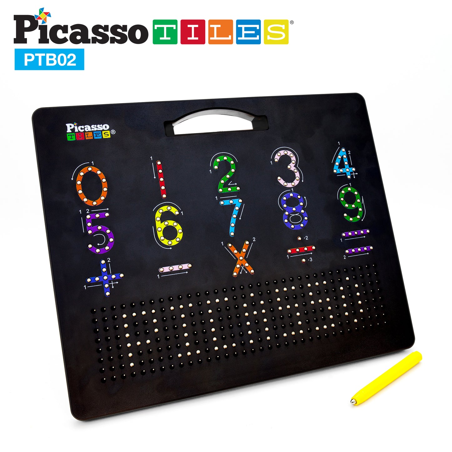 Picasso Tablero magnético 2 en 1 Letras y Números