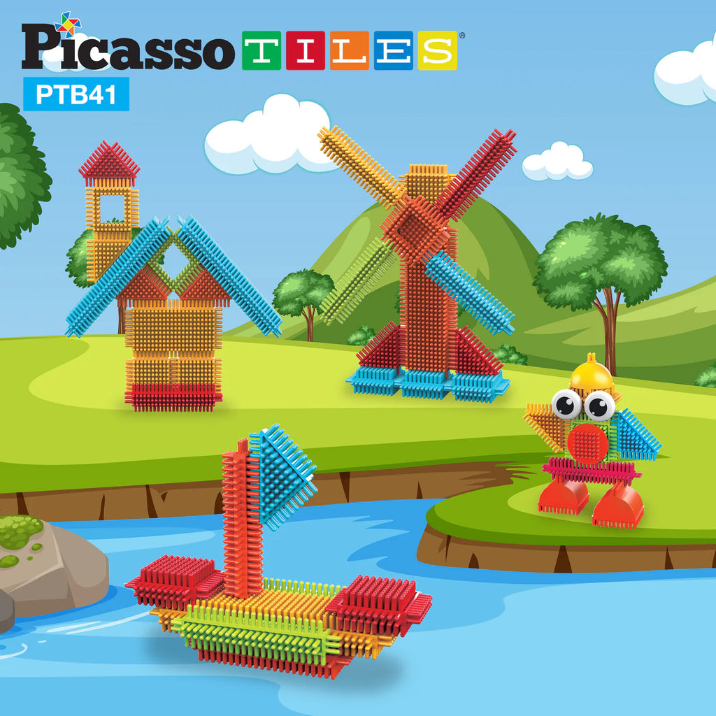 Picasso 41pc HedgeHog Blocks