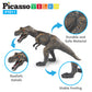 Picasso  32pcs Dinosaur Action Figures w/Playmat