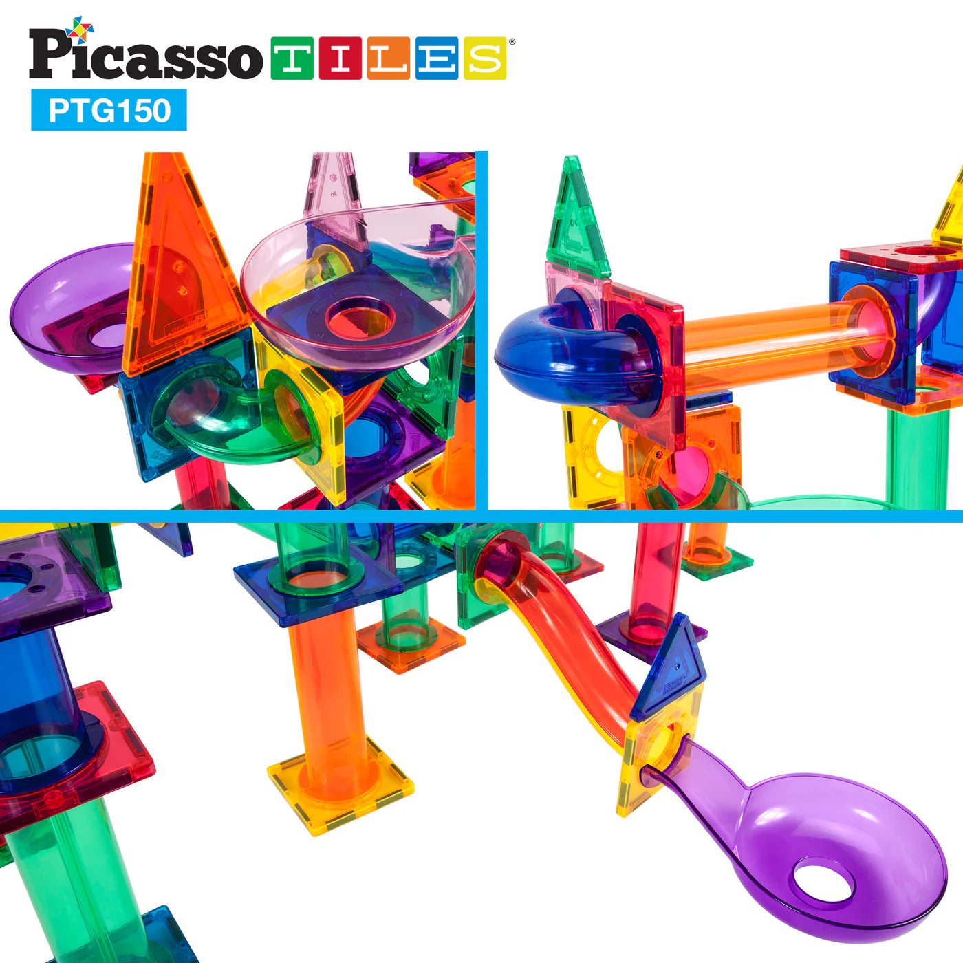 Picasso  150pc  marble  run  Bloques  magneticos