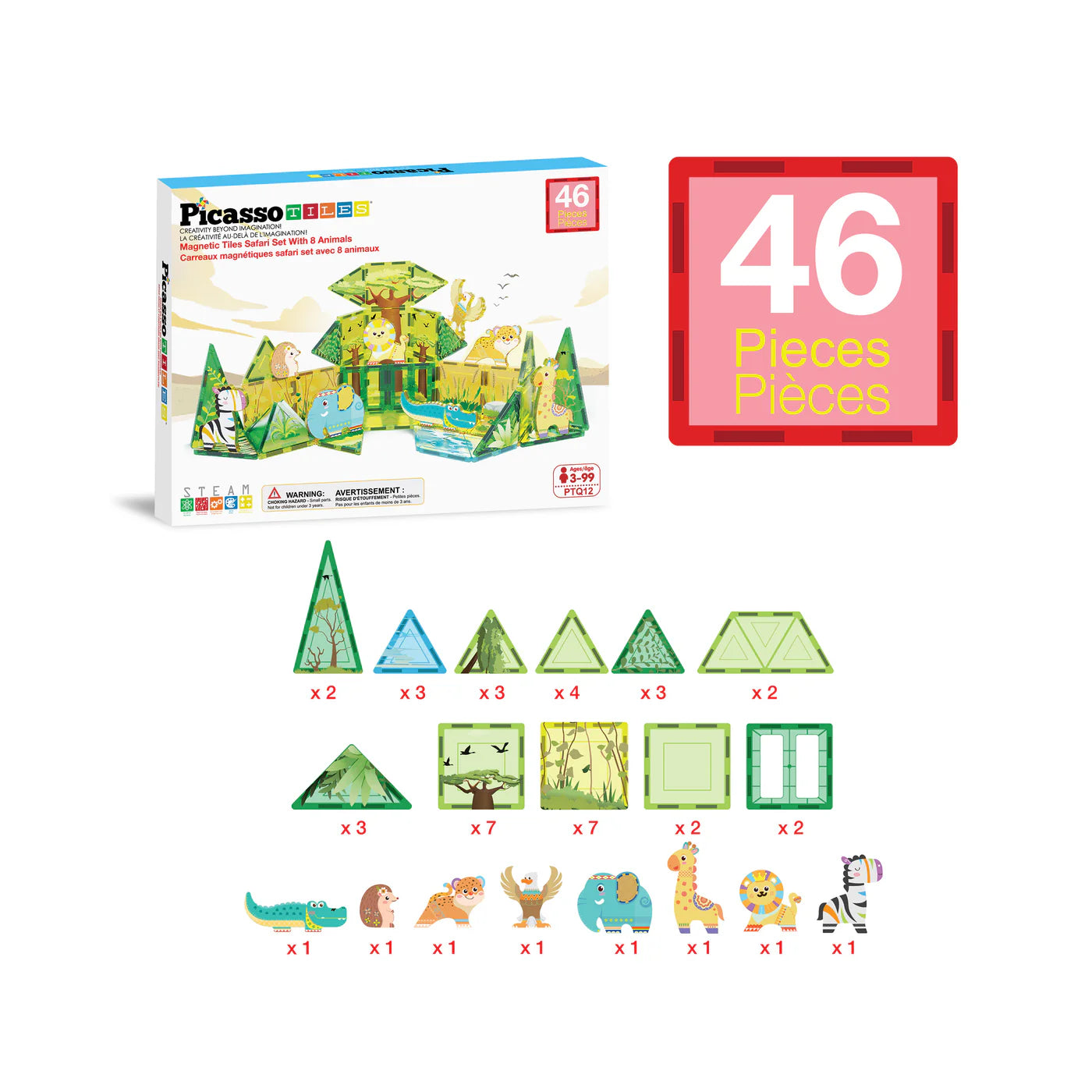 Picasso Set Safari 26 pcs