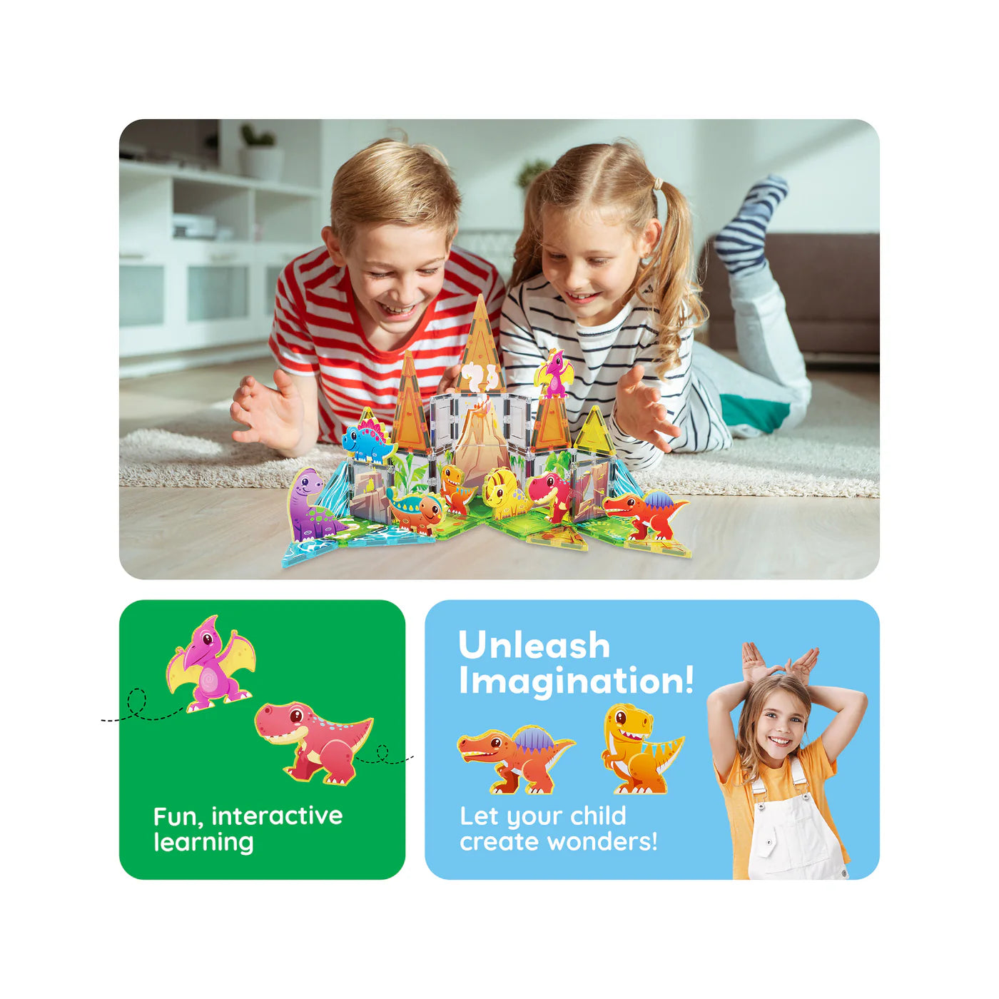 Picasso Set de Dinosaurios 38pcs