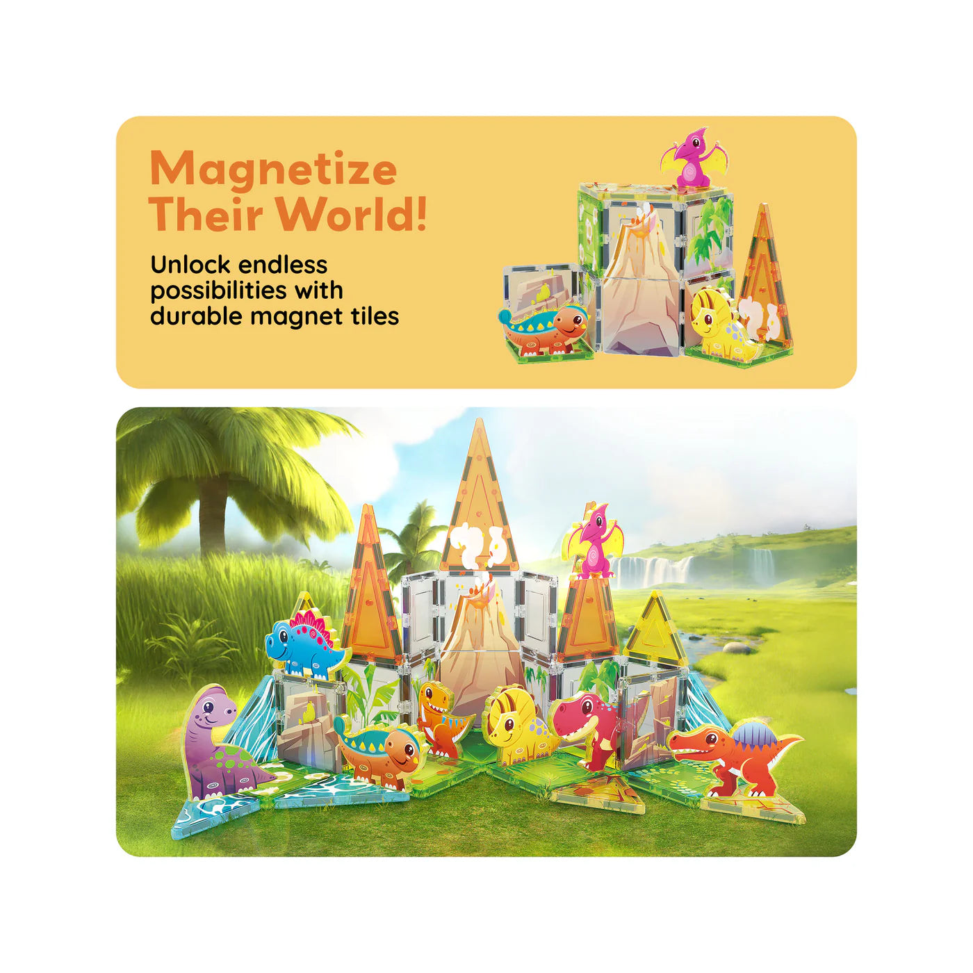 Picasso Set de Dinosaurios 38pcs