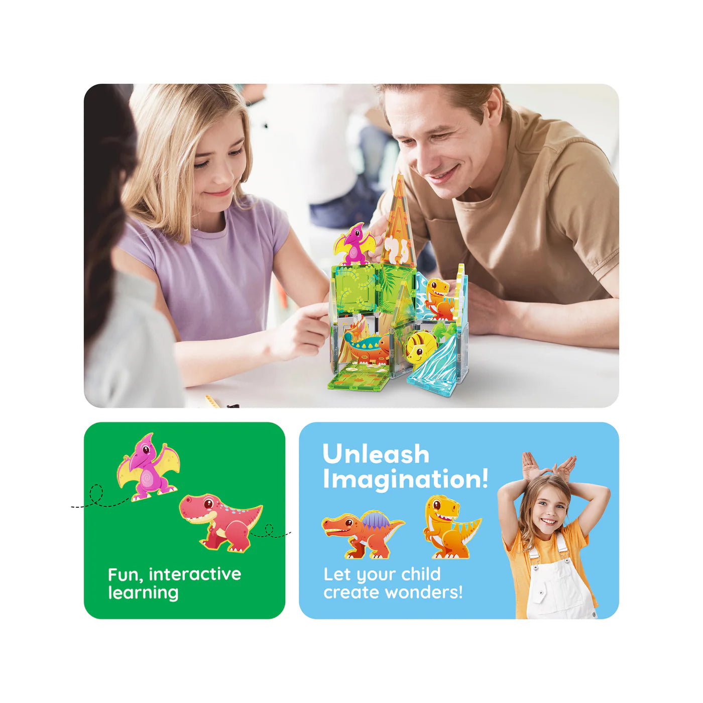 Picasso Set de Dinosaurios 26pcs