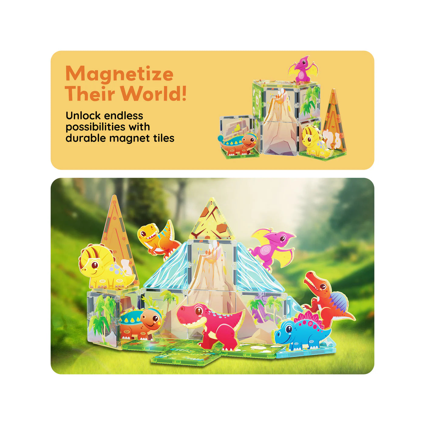 Picasso Set de Dinosaurios 26pcs