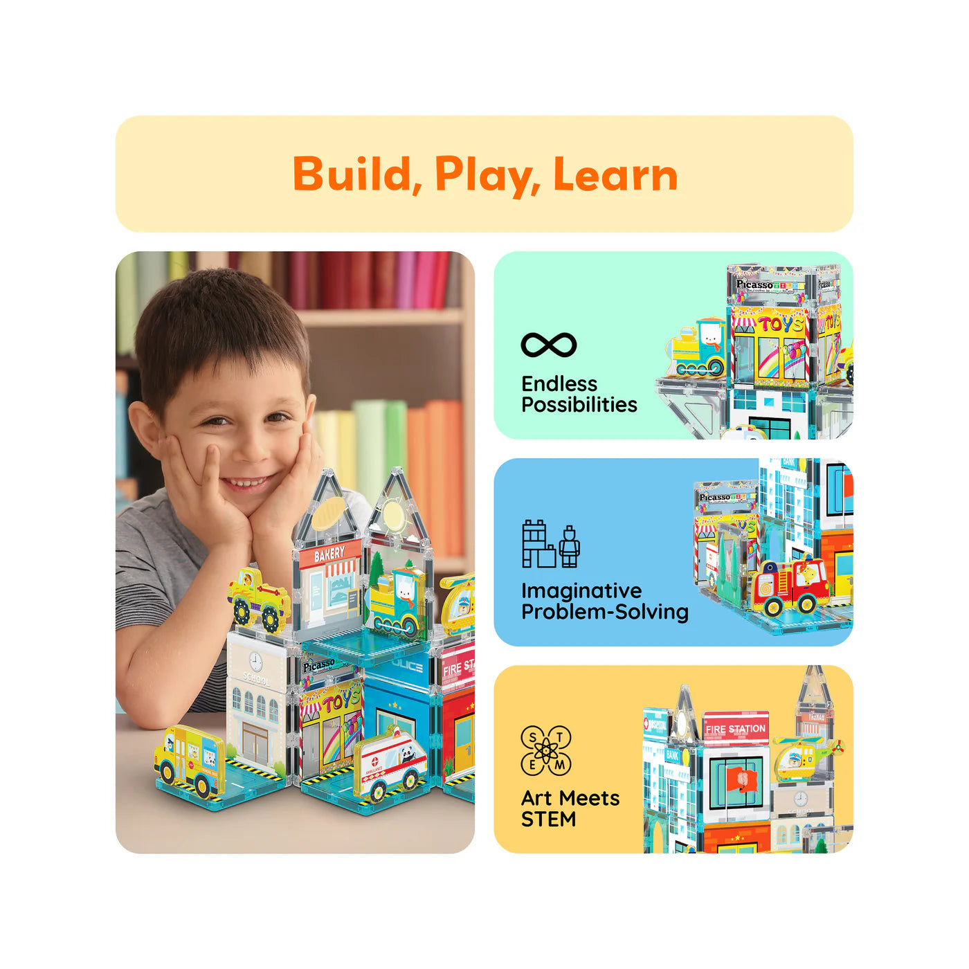 Picasso Ciudad Metro set de 26pcs