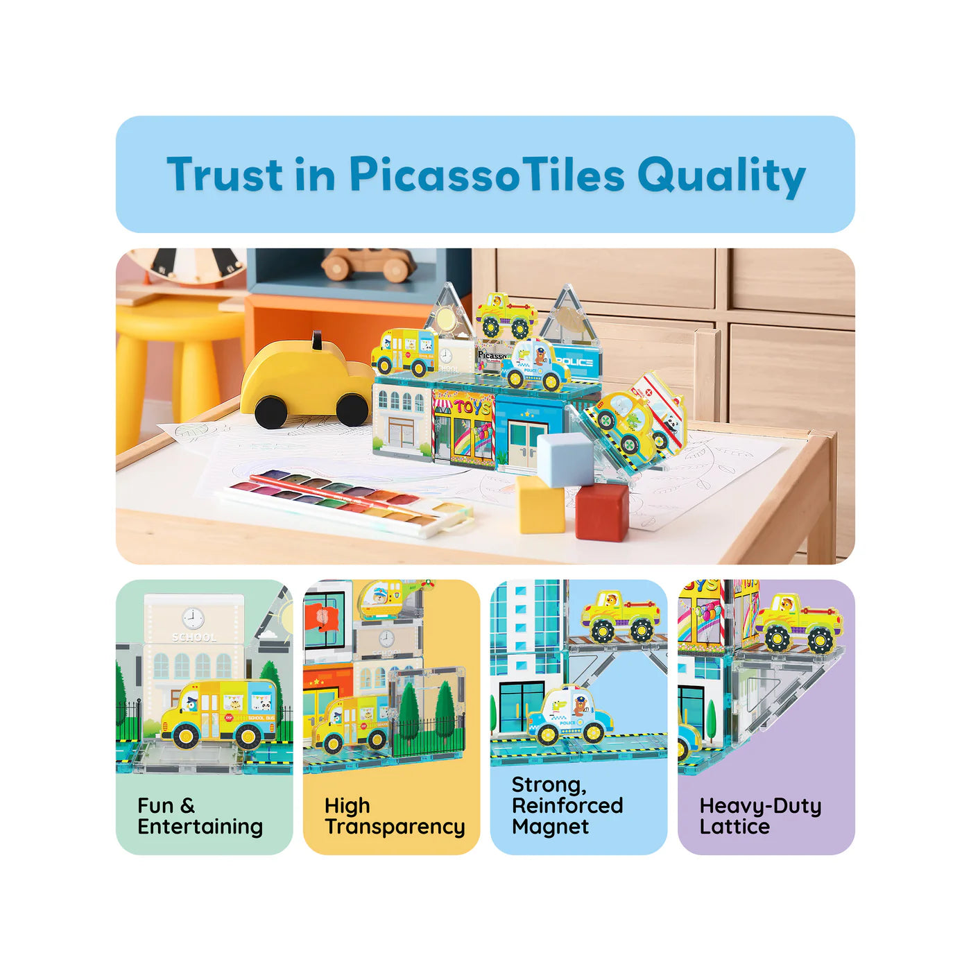 Picasso Ciudad Metro set de 26pcs