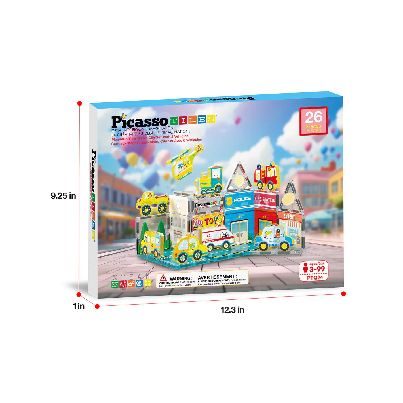 Picasso Ciudad Metro set de 26pcs