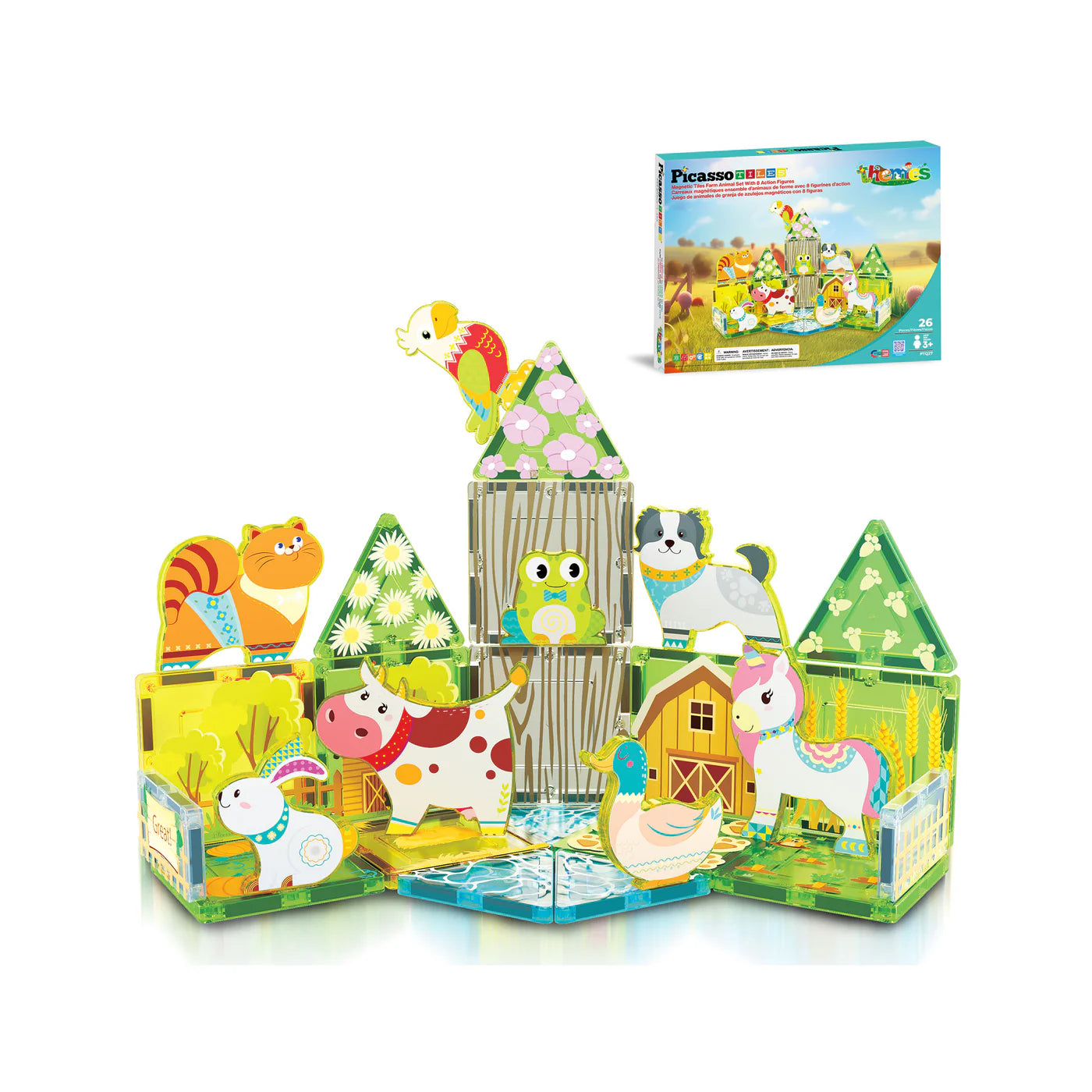Picasso Granja de animales set de 26pcs