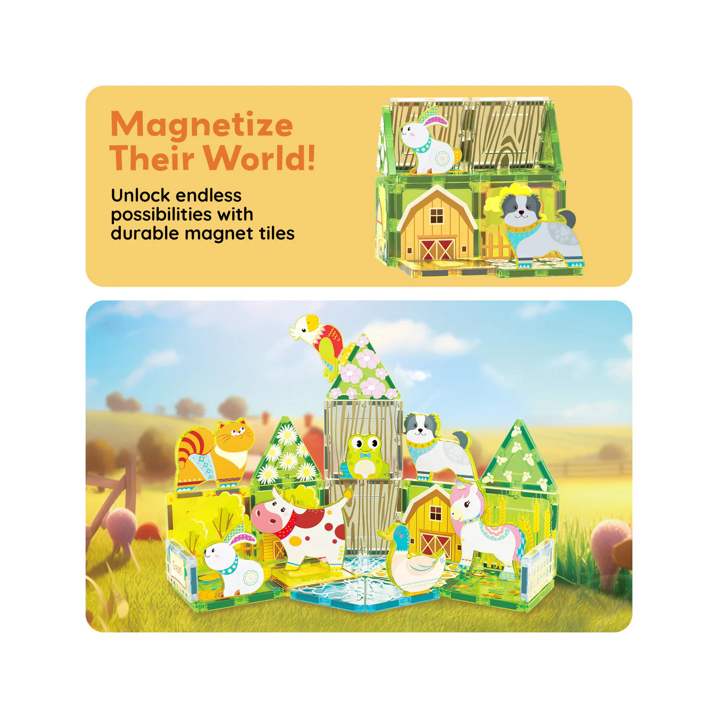Picasso Granja de animales set de 26pcs